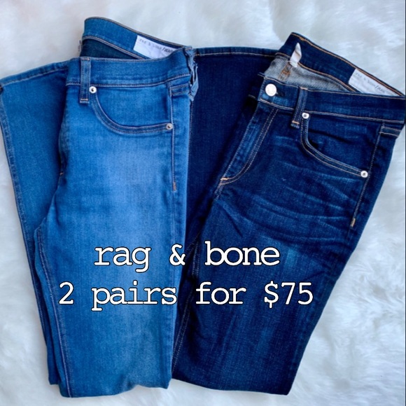 rag & bone Denim - SALE‼️rag & bone skinny jean Bundle